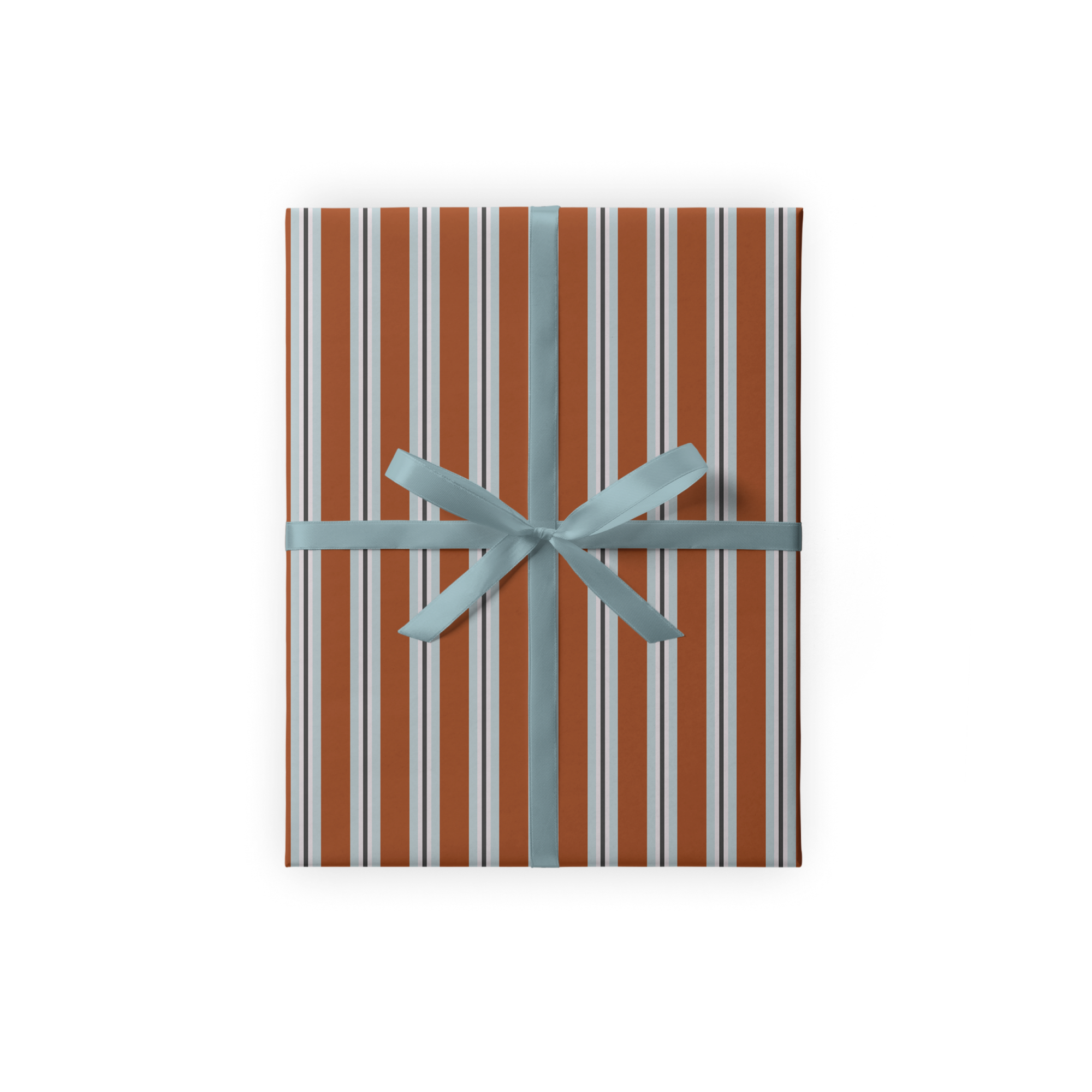 Упаковочная бумага "Stripes blue&red"