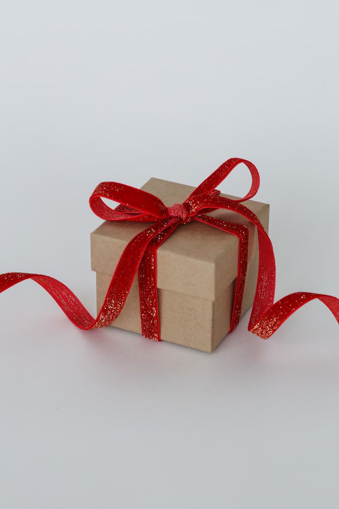 Лента в катушке "Red glitter&velvet"