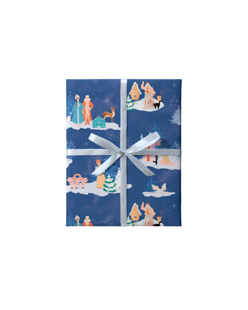 Упаковочная бумага "Морозко"