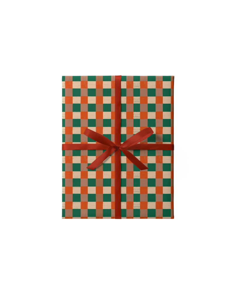 Упаковочная бумага "Check plaid"