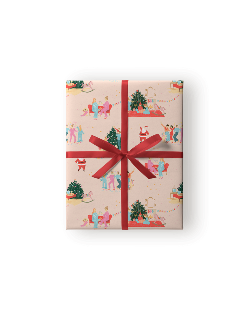 Упаковочная бумага "Вечеринка"