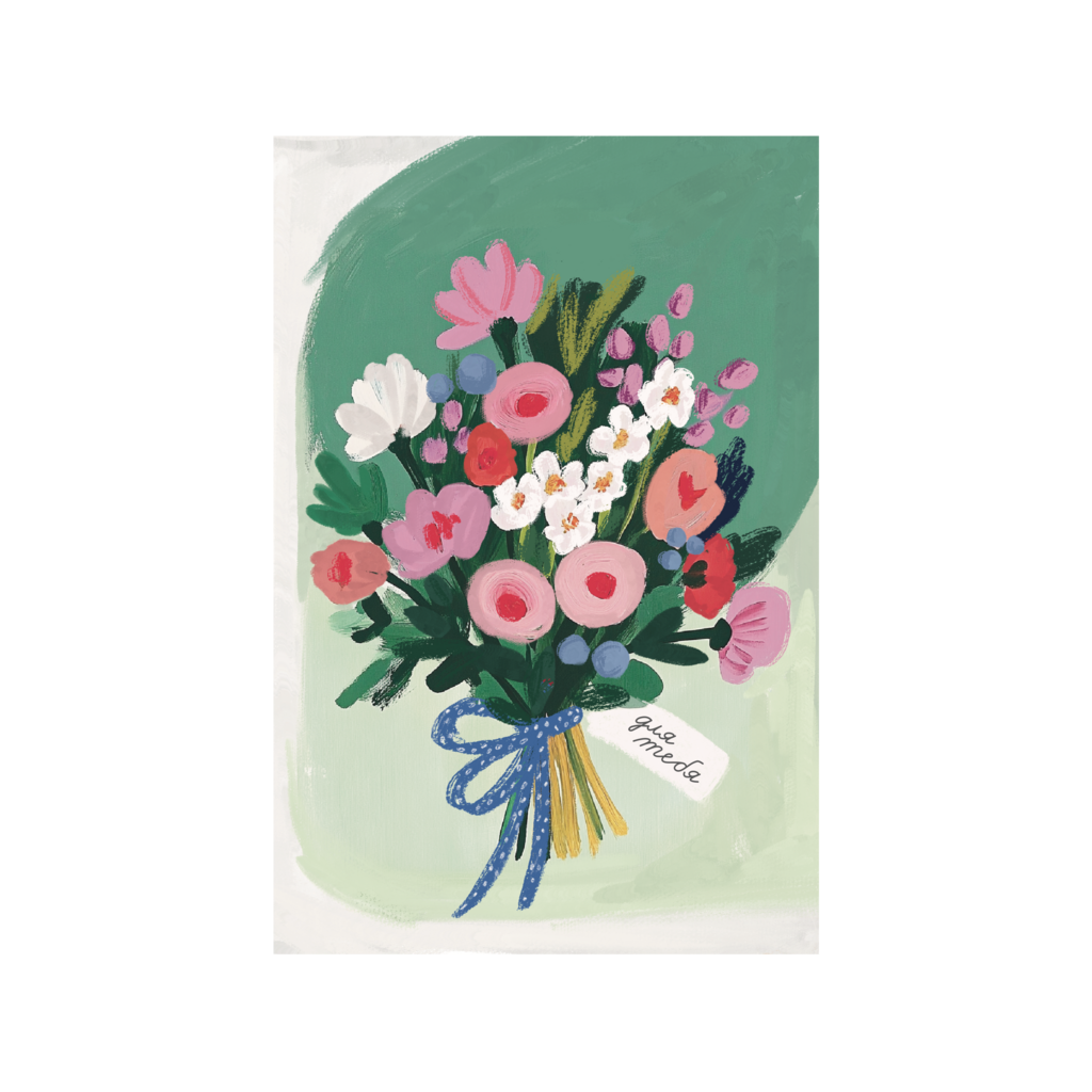 Открытка  "Букет цветов"