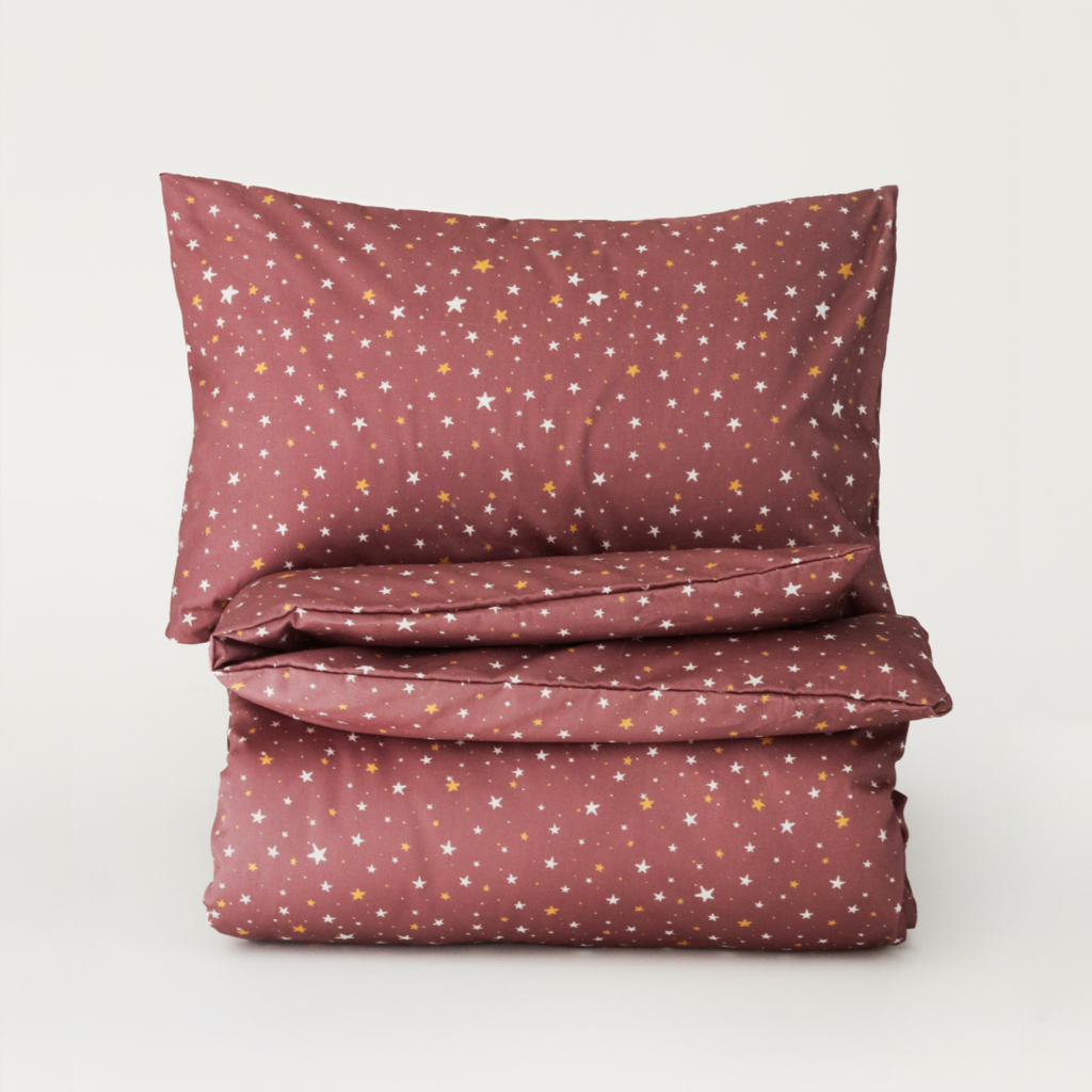 Комплект постельного белья "Млечный Путь" карамель