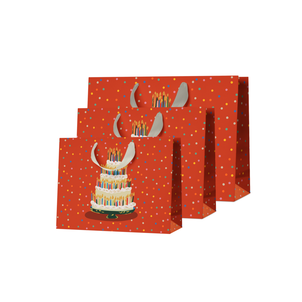 Подарочный пакет "Праздничный торт"