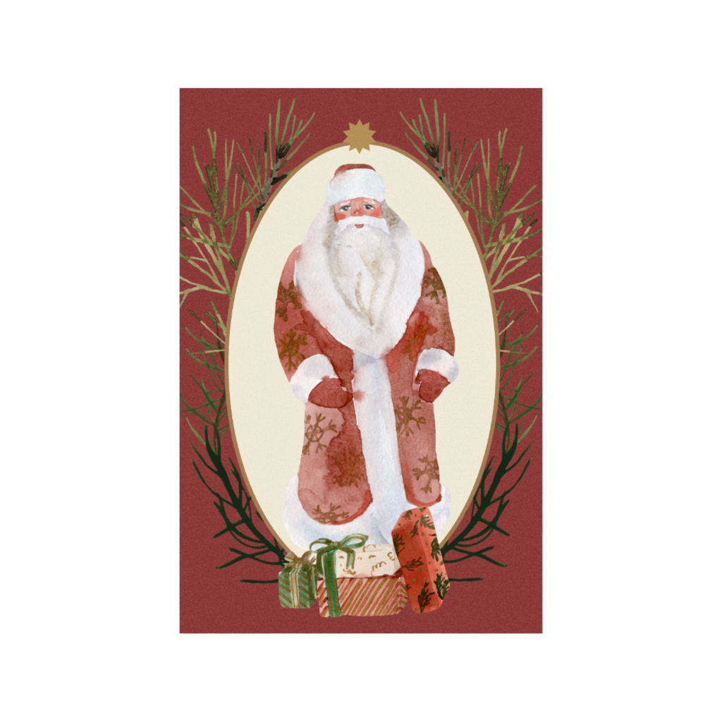 Открытка "Дедушка Мороз"