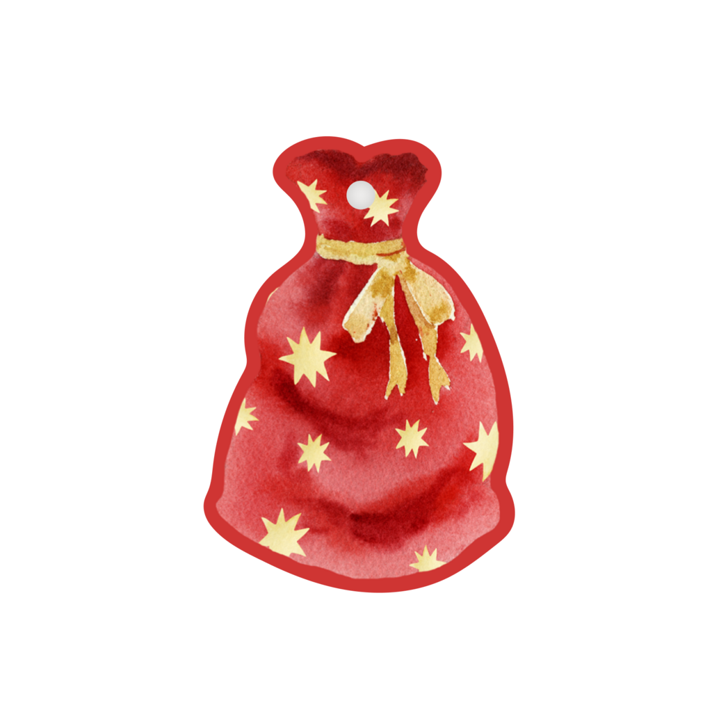 Бирка "Мешок с подарками"