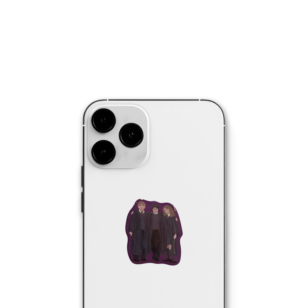 Стикер "Золотое трио"