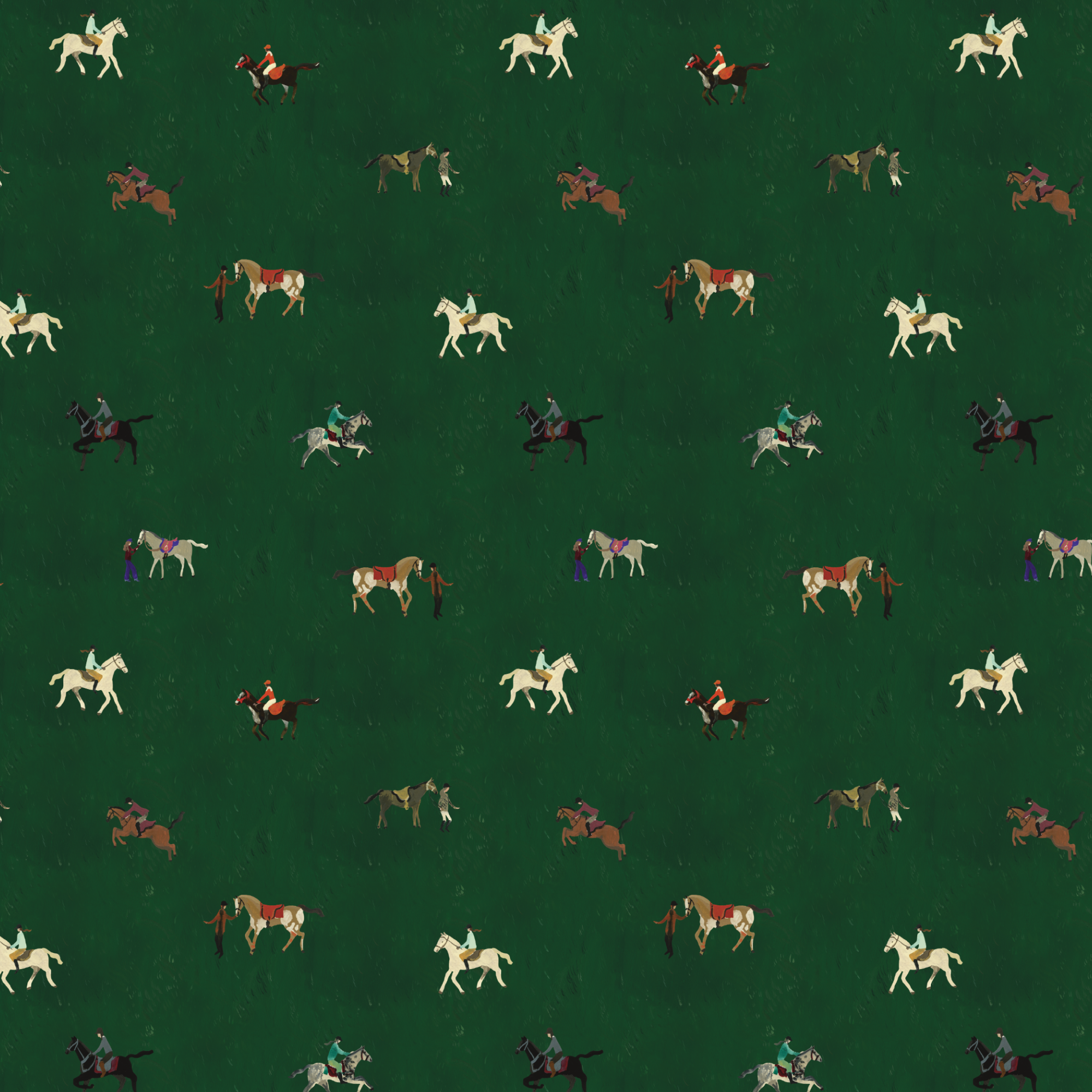 Упаковочная бумага "Riding fields"