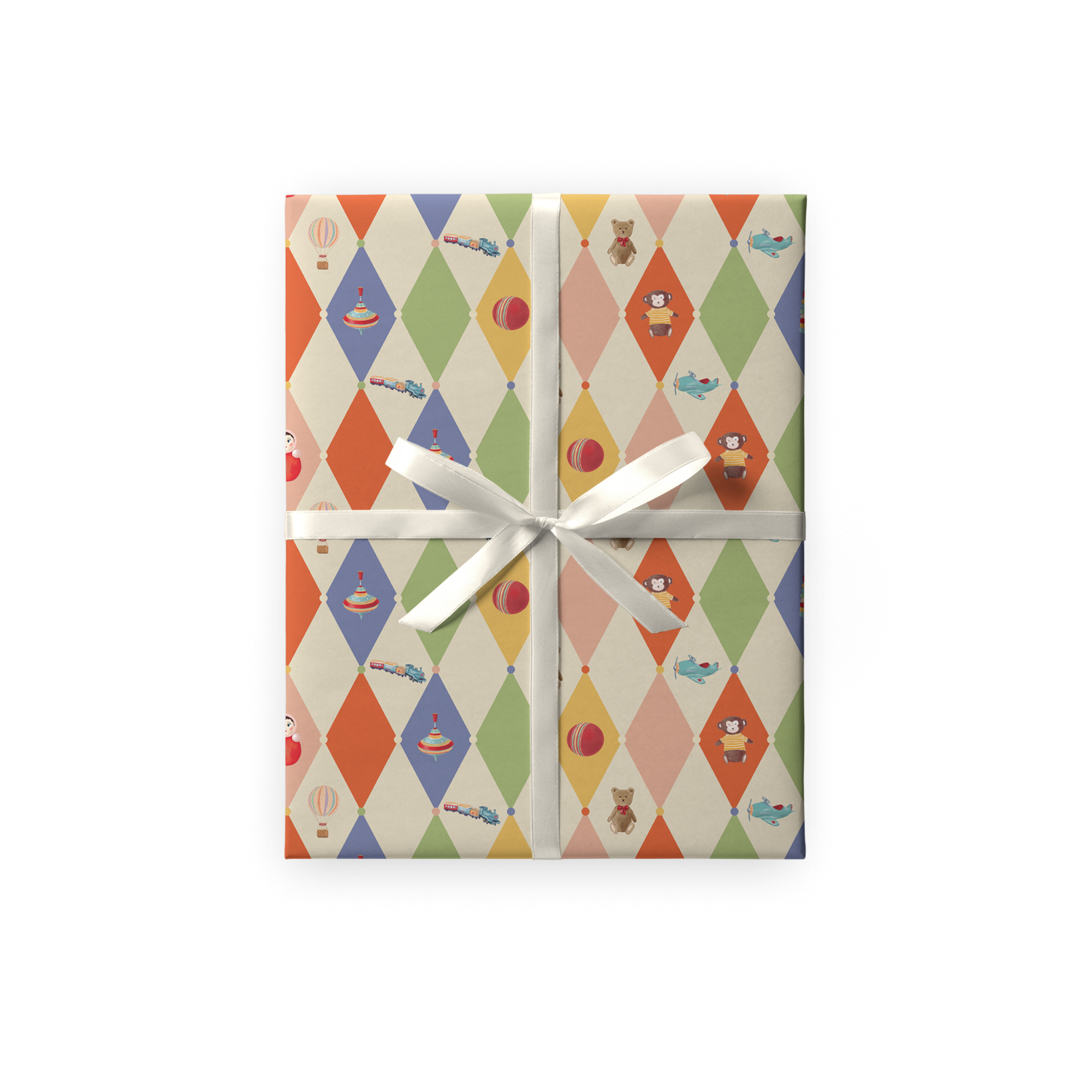 Упаковочная бумага "Любимые игрушки"