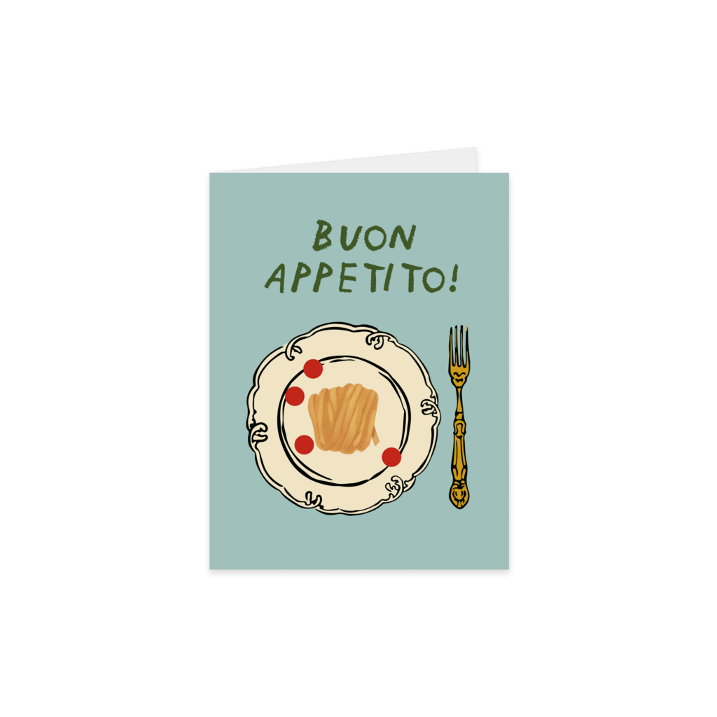 Открытка "Buon Appetito!", раскладная