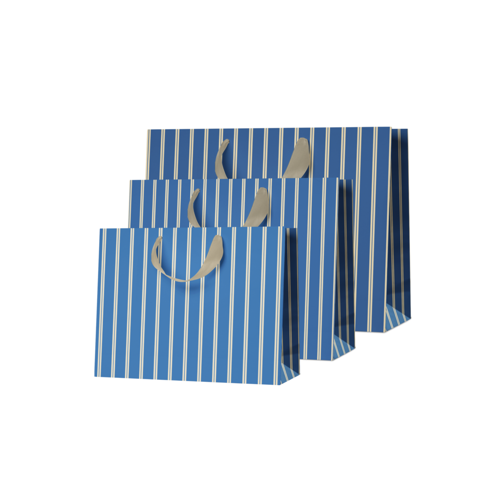 Подарочный пакет "Рубашка в полоску"