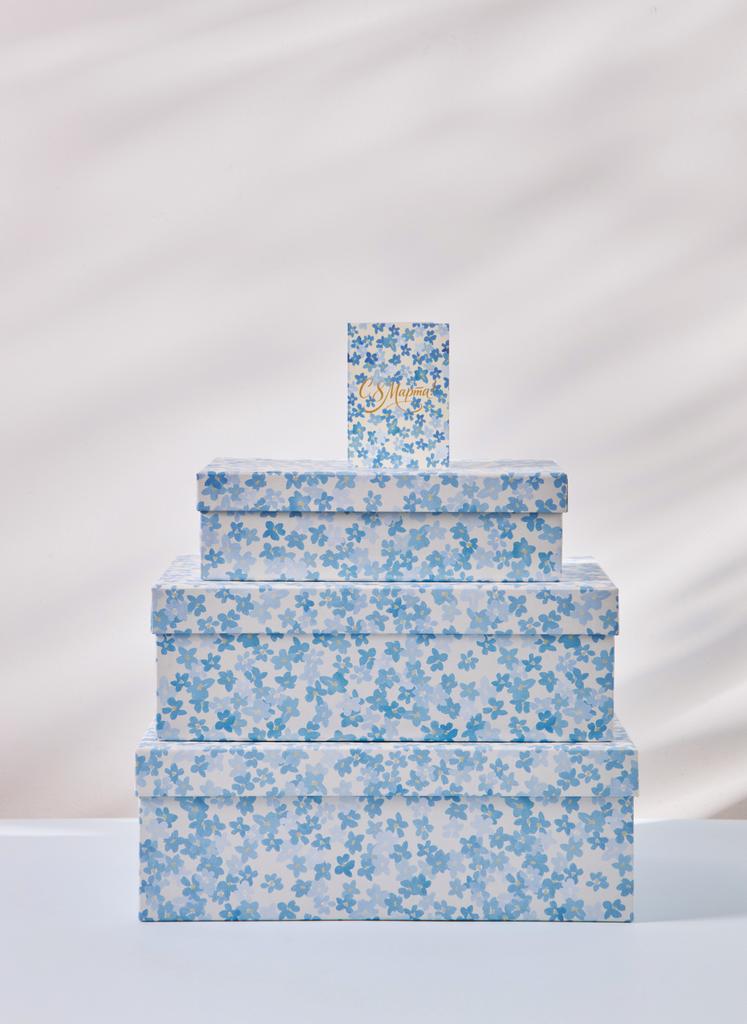 Подарочная коробка "Незабудки"