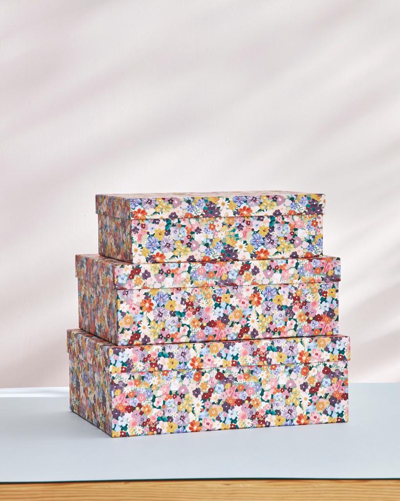 Подарочная коробка "Полевой букет"