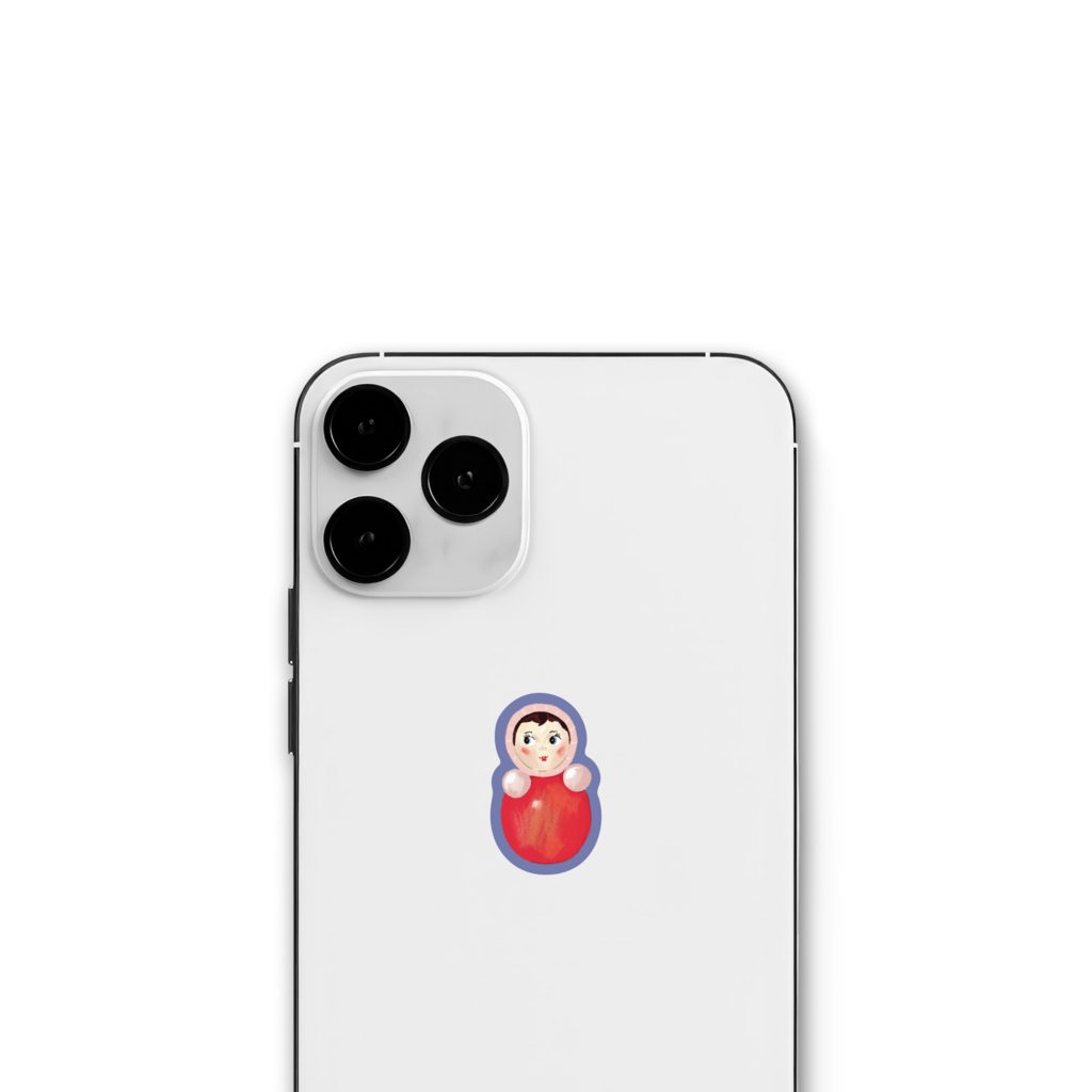 Стикер "Неваляшка"