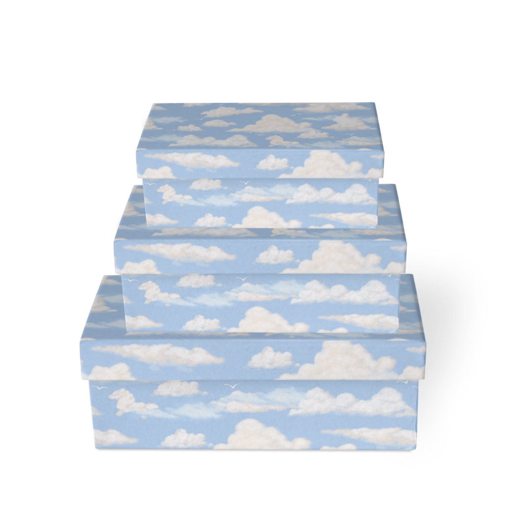 Подарочная коробка "Облака"