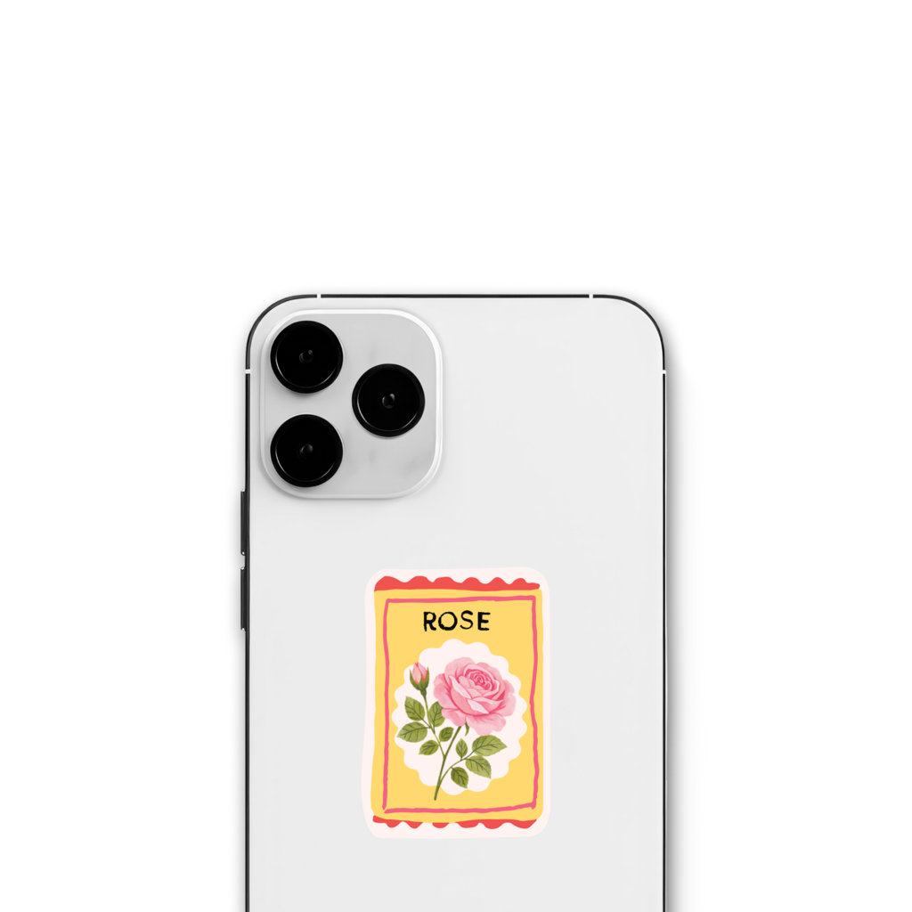 Стикер "Роза"