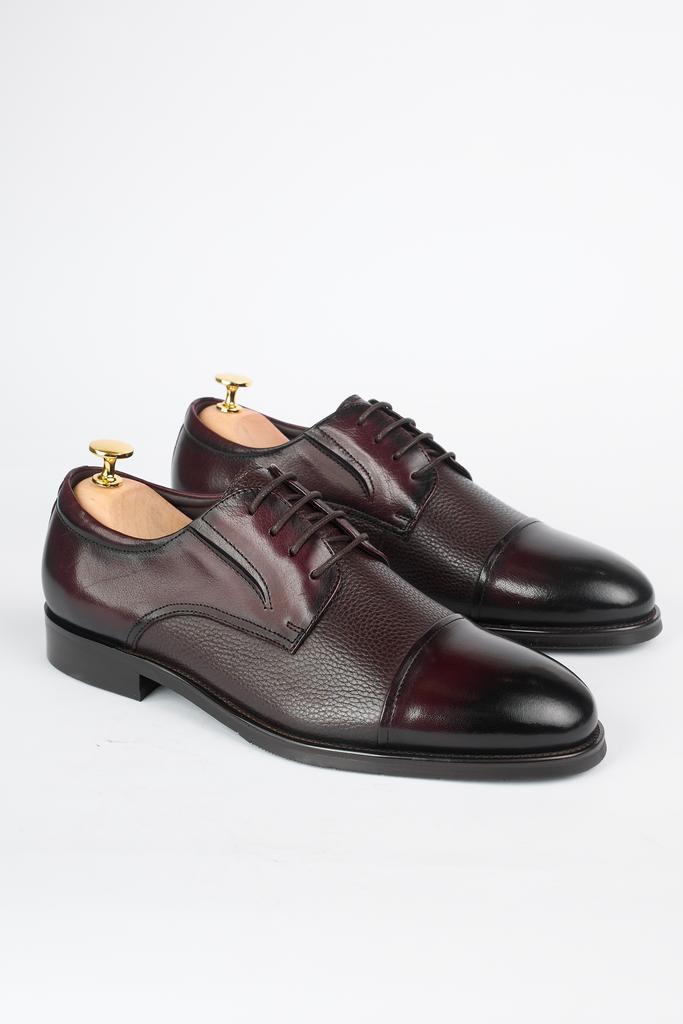 МУЖСКИЕ ТУФЛИ ИЗ 100% НАТУРАЛЬНОЙ ТЕЛЯЧЬЕЙ КОЖИ