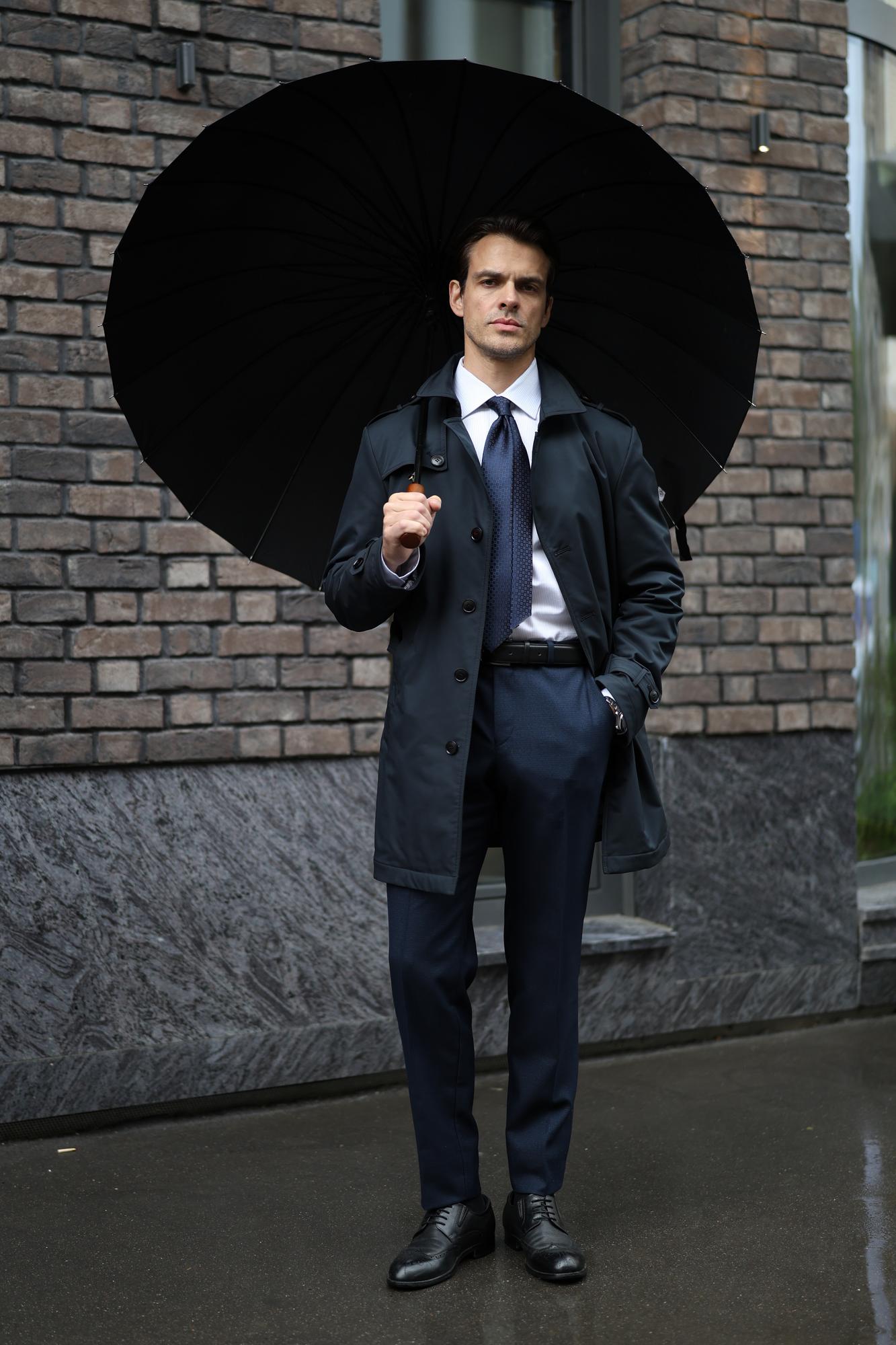 УТЕПЛЁННЫЙ ПЛАЩ ДЛИНЫ НИЖЕ СРЕДНЕГО