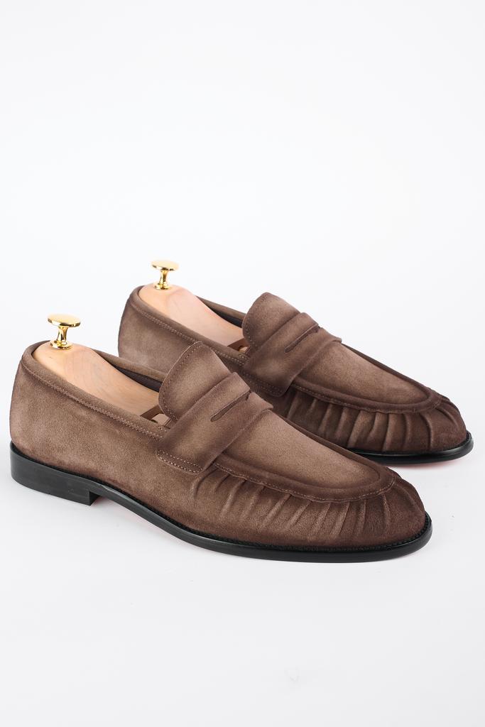 ЛОФЕРЫ ИЗ 100% НАТУРАЛЬНОЙ ТЕЛЯЧЬЕЙ КОЖИ / ЗАМШИ