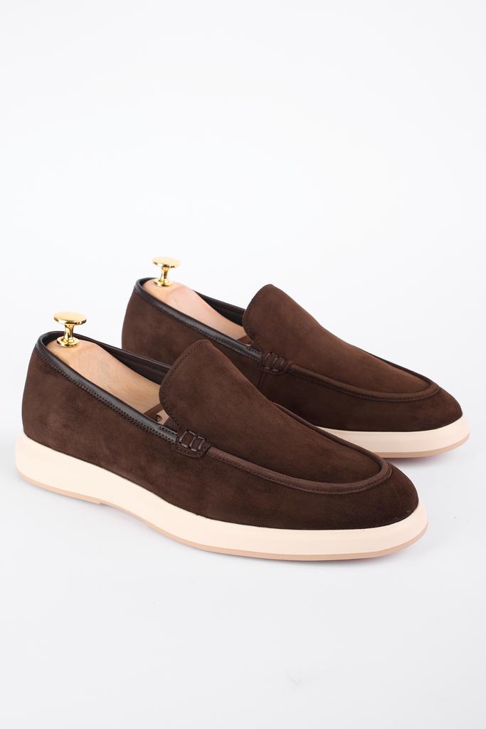 ЛОФЕРЫ ИЗ 100% НАТУРАЛЬНОЙ ТЕЛЯЧЬЕЙ КОЖИ / ЗАМШИ