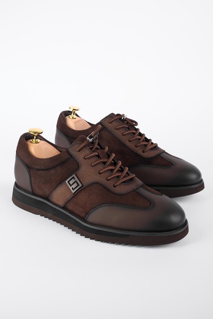 ПОЛУБОТИНКИ ИЗ 100% НАТУРАЛЬНОЙ КОЖИ И ЗАМШИ