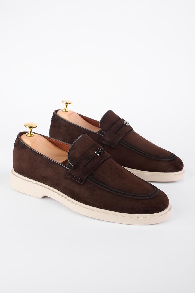 ЛОФЕРЫ ИЗ 100% НАТУРАЛЬНОЙ ТЕЛЯЧЬЕЙ КОЖИ И ЗАМШИ