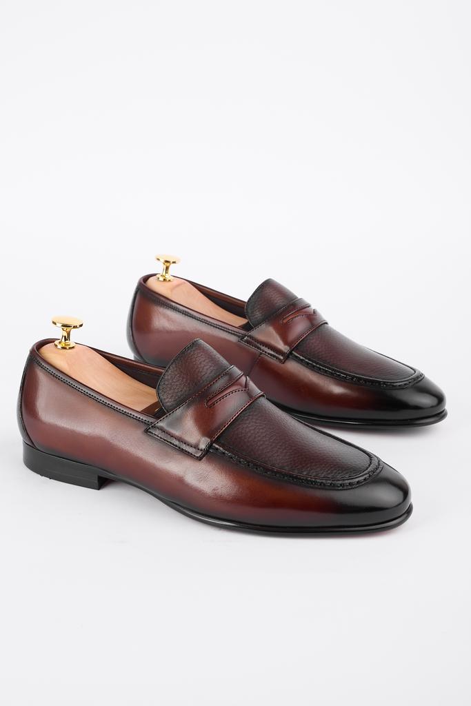 ЛОФЕРЫ ИЗ 100% НАТУРАЛЬНОЙ ОЛЕНЕЙ И ТЕЛЯЧЬЕЙ КОЖИ