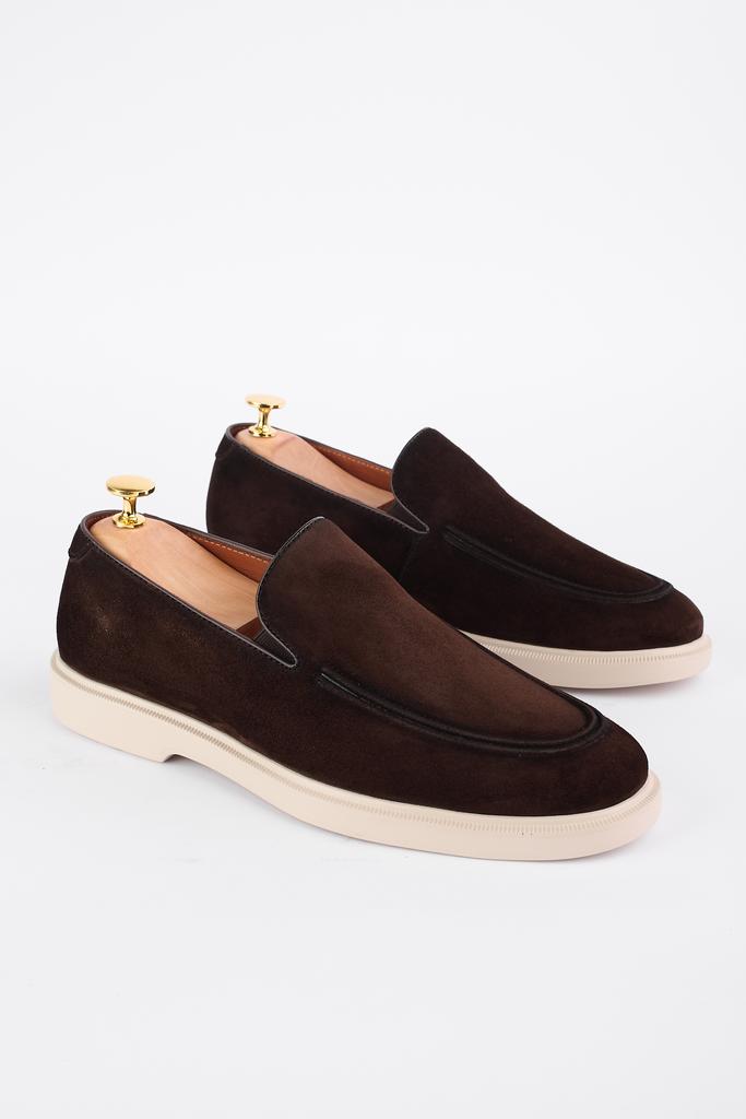 ЛОФЕРЫ ИЗ 100% НАТУРАЛЬНОЙ ТЕЛЯЧЬЕЙ КОЖИ И ЗАМШИ