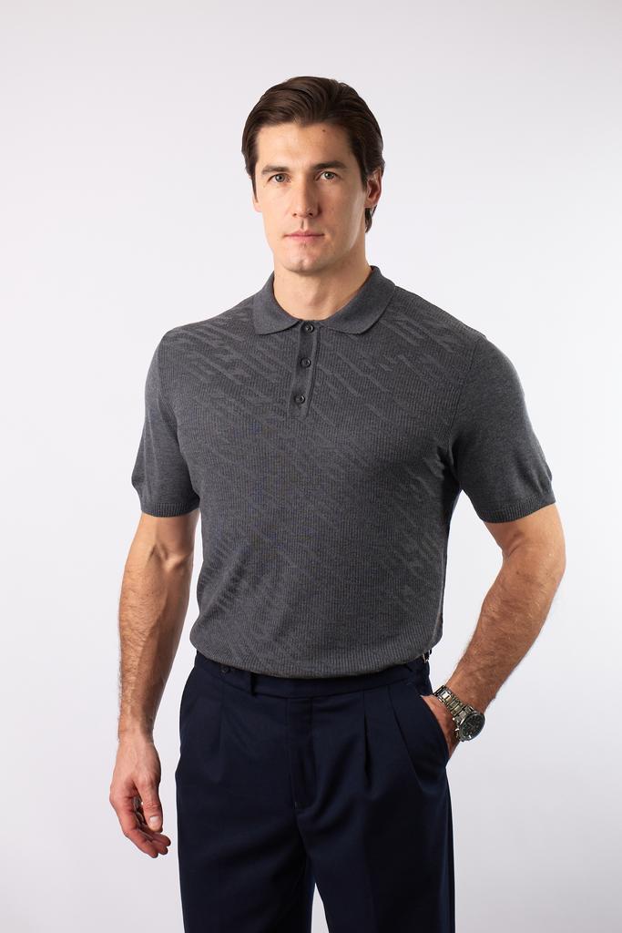 ВЯЗАННОЕ ПОЛО ИЗ МЕРСЕРИЗОВАННОГО ХЛОПКА