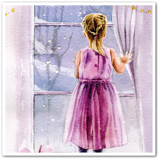 Девочка у окна