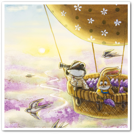 Лучшие друзья. На воздушном шаре