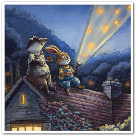 Лучшие друзья. На крыше