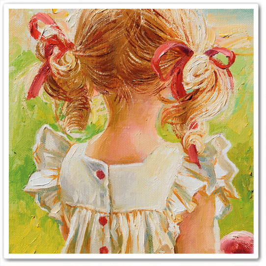 Красные бантики