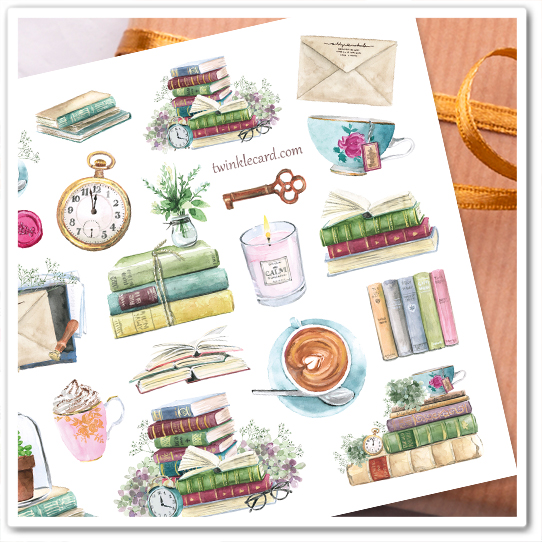 Наклейки "Книги"