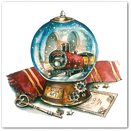 Шар "Хогвартс-Экспресс"