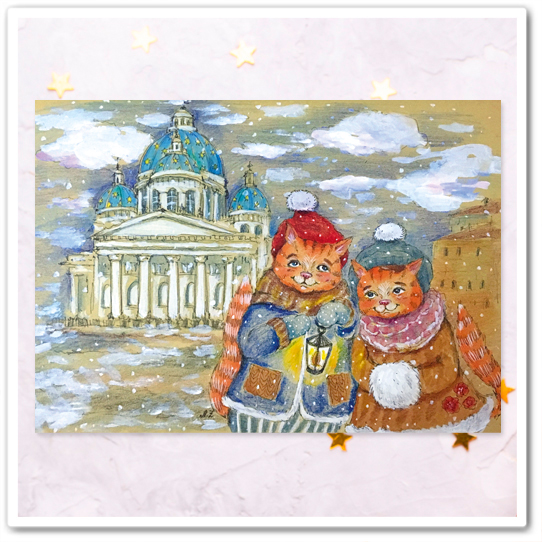 Пафнутий и Глаша гуляют