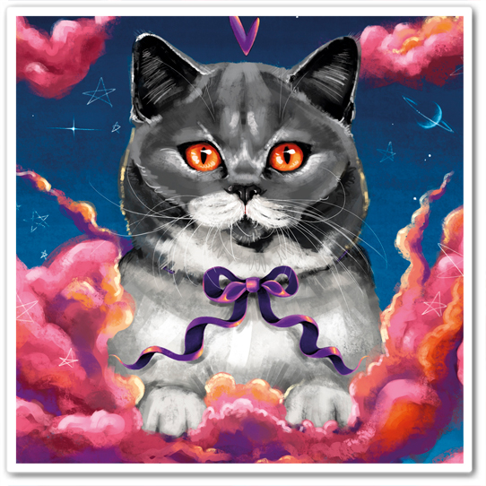 Кот в облаках