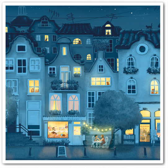 Город. Июнь