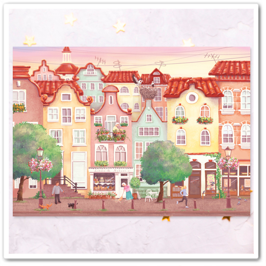 Город. Июль