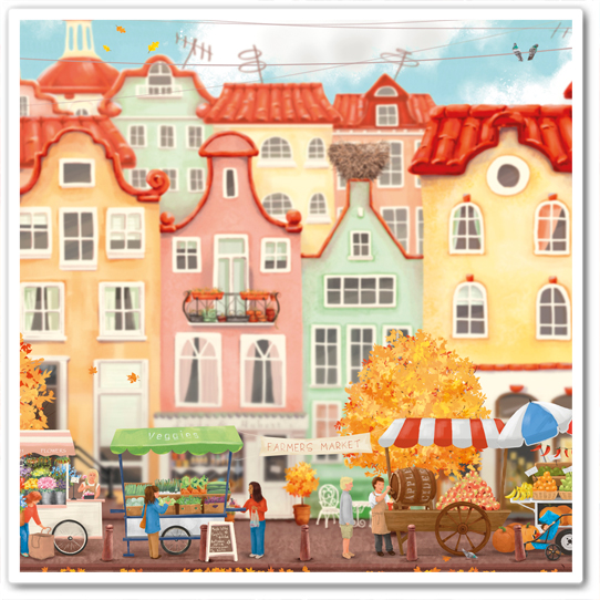 Город. Сентябрь