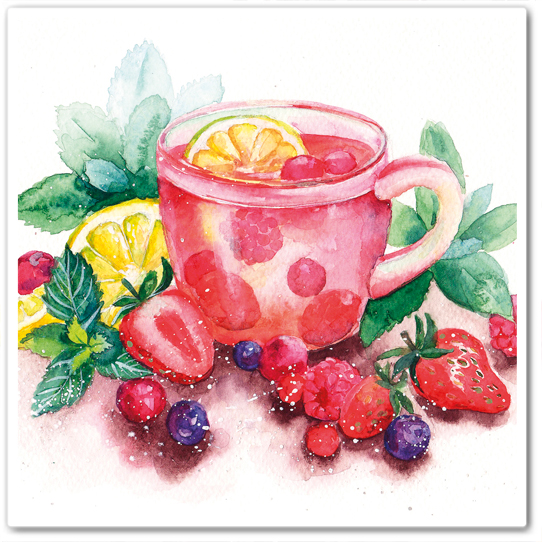 Ягодный чай