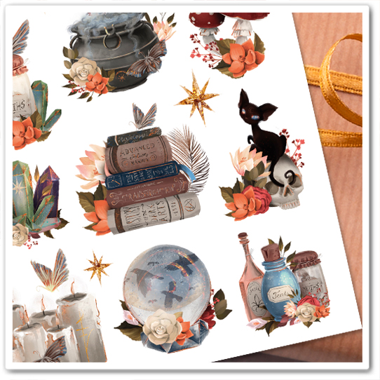 Наклейки "Колдовство"