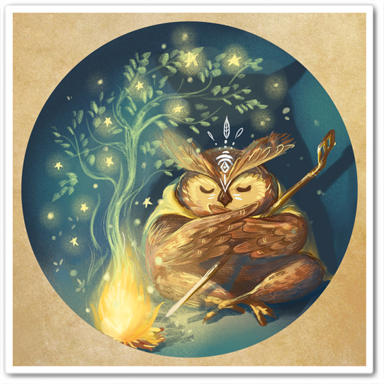 Магический костёр