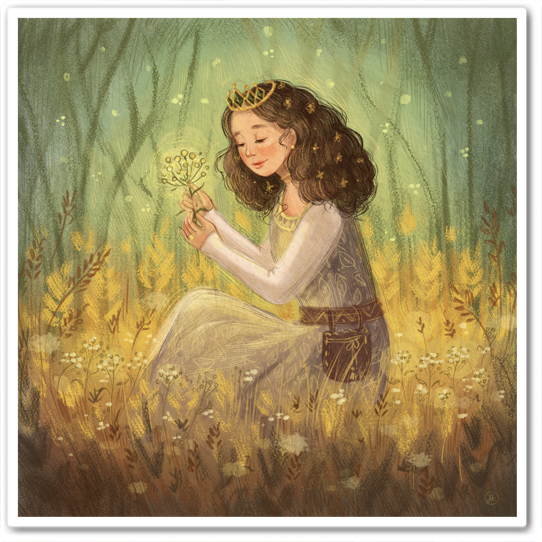 Дева, собирающая травы