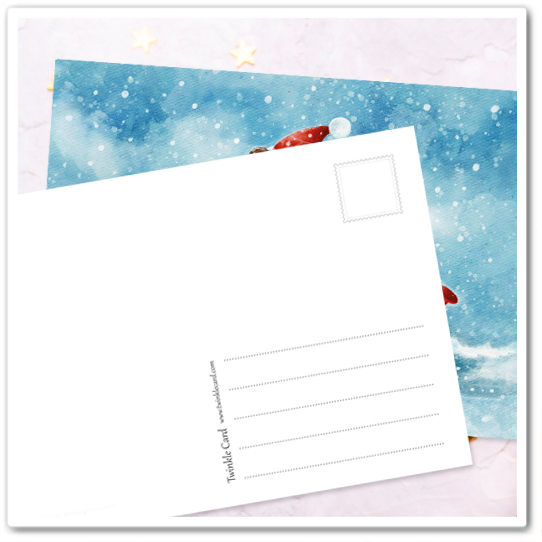 Миша и зайка. Снежный денёк