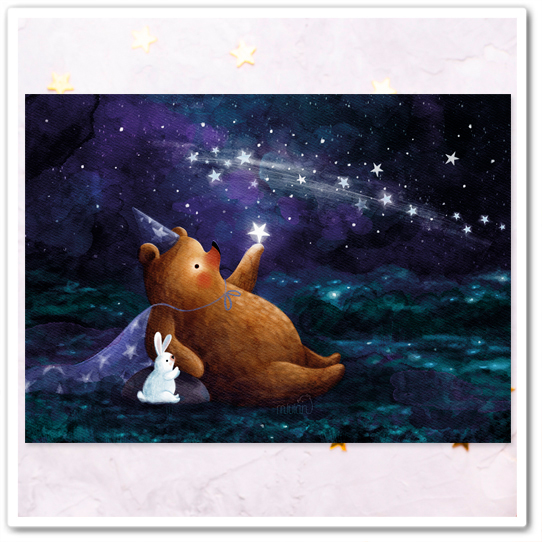 Миша и зайка. Коснуться звезды