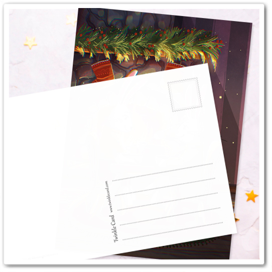 Зайчики. Ужин у камина