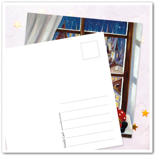 Дети. Первый снег