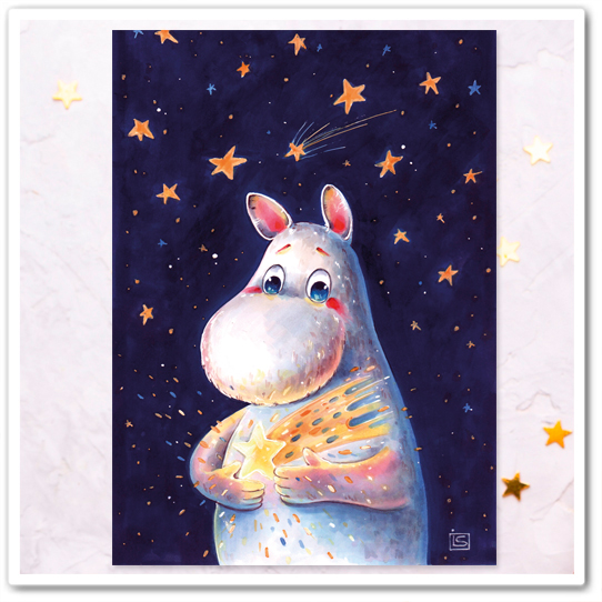 Муми со звездой