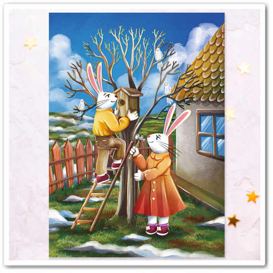 Зайчики. Вот и весна